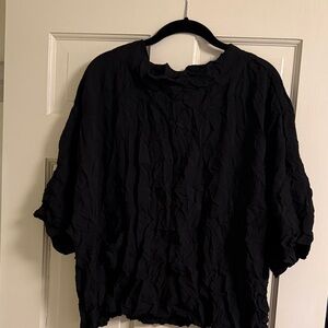 Chic Black Women's Blouse